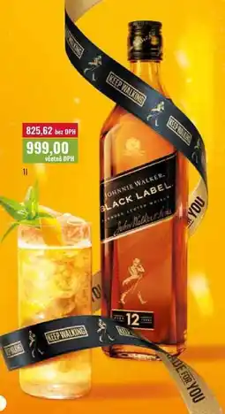 Ratio JOHNNIE WALKER BLACK LABEL nabídka