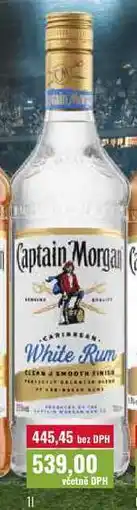 Ratio Captain Morgan White Rum nabídka