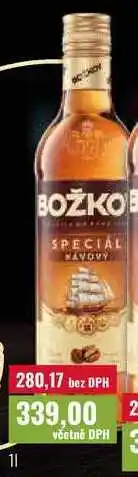 Ratio BOŽKOV SPECIÁL KÁVOVÝ nabídka