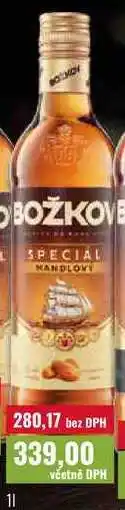 Ratio BOŽKOV SPECIÁL MANDLOVÝ nabídka