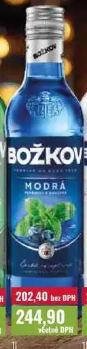 Ratio BOŽKOV MODRÁ nabídka