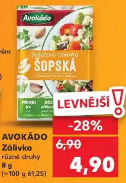 Kaufland AVOKÁDO Zálivka nabídka