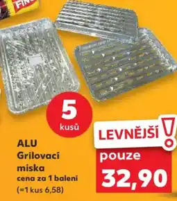 Kaufland ALU Grilovaci miska nabídka