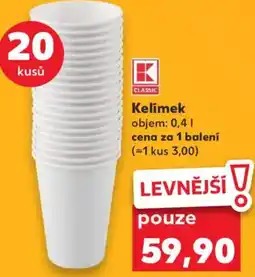 Kaufland Kelímek nabídka