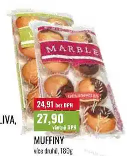 Ratio MUFFINY, více druhů nabídka