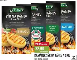 Ratio KRAJÁNEK SÝR NA PÁNEV A GRIL více druhů nabídka