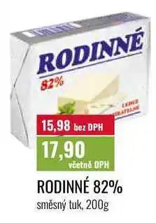 Ratio RODINNÉ 82%, směsný tuk nabídka