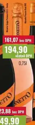 Ratio Mionetto Prosecco Rosé DOC nabídka