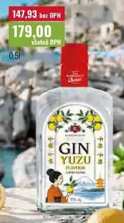 Ratio GIN YUZU nabídka