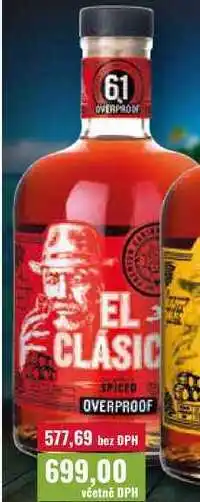 Ratio EL CLÁSICO OVERPROOF nabídka
