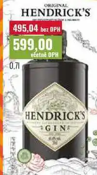Ratio HENDRICK'S GIN nabídka