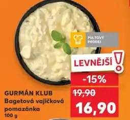 Kaufland GURMÁN KLUB Bagetová vajíčková pomazánka nabídka