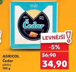 Kaufland AGRICOL Čedar nabídka