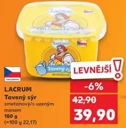 Kaufland LACRUM Tavený sýr nabídka