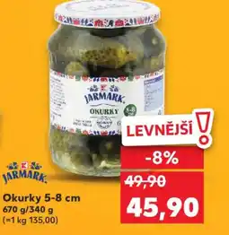 Kaufland Okurky 5-8 cm nabídka