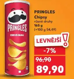 Kaufland PRINGLES Chipsy nabídka