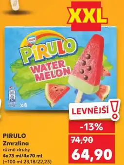 Kaufland PIRULO Zmrzlina nabídka