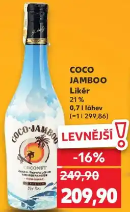 Kaufland COCO JAMBOO Likér 21% nabídka
