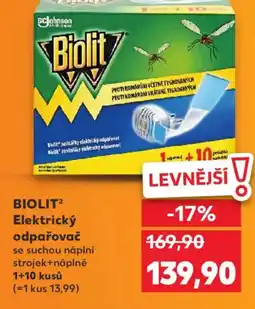 Kaufland BIOLIT Elektrický odpařovač nabídka