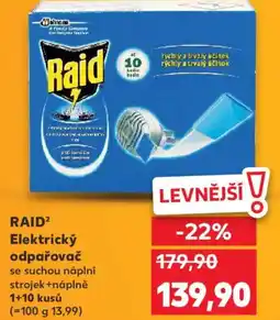 Kaufland RAID Elektrický odpařovač nabídka
