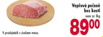Vepřová pečeně bez kosti