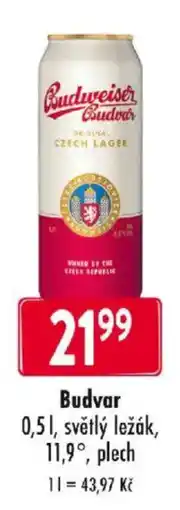 Astur&Qanto Budvar světlý ležák nabídka