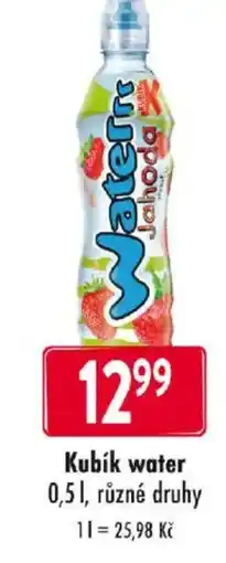 Astur&Qanto Kubík water nabídka