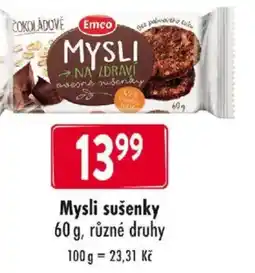 Astur&Qanto Emco Mysli sušenky nabídka