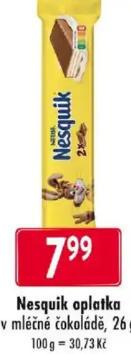 Astur&Qanto Nesquik oplatka nabídka