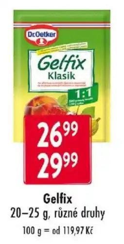 Astur&Qanto Dr.Oetker Gelfix nabídka