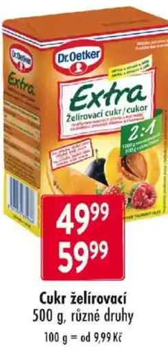 Astur&Qanto Dr.Oetker Cukr želírovací nabídka