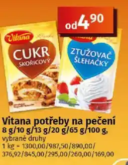 Coop Vitana potřeby na pečení nabídka