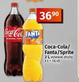 Coop Coca-Cola/ Fanta/Sprite nabídka