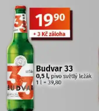 Coop Budvar 33 nabídka