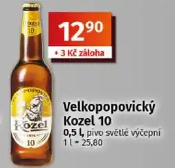 Coop Velkopopovický Kozel 10 nabídka
