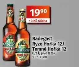 Coop Radegast Ryze Hořká 12/ Temně Hořká 12 nabídka