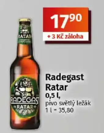 Coop Radegast Ratar nabídka