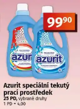 Coop Azurit speciální tekutý prací prostředek 25 PD nabídka