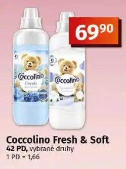 Coop Coccolino Fresh & Soft 42 PD nabídka
