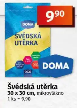 Coop Doma Švédská utěrka nabídka