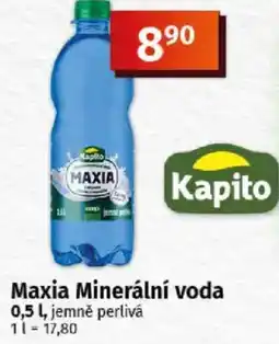 Coop Maxia Minerální voda nabídka