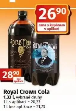 Coop Royal Crown Cola nabídka