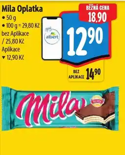 Albert Mila Oplatka nabídka