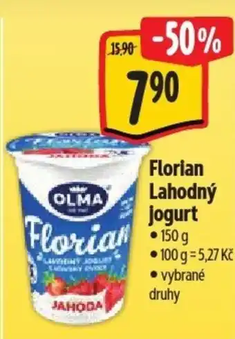 Albert Florian Lahodný jogurt nabídka