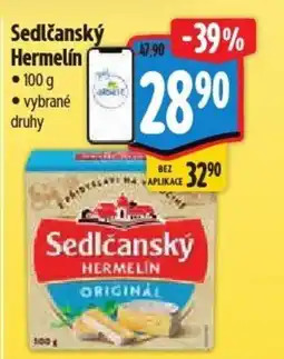 Albert Sedlčanský Hermelín nabídka