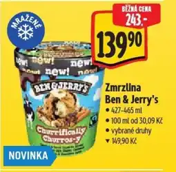 Albert Zmrzlina Ben & Jerry's nabídka