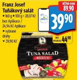 Albert Franz Josef Tuňákový salát nabídka