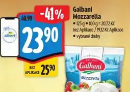 Albert Galbani Mozzarella nabídka