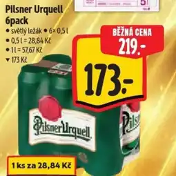 Albert Pilsner Urquell nabídka