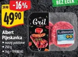 Albert Albert Pljeskavica nabídka